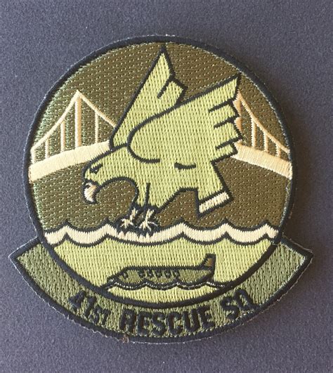 The Usaf Rescue Collection Usaf 41st Rqs Od Green Patch