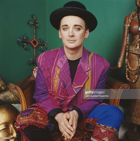 English Singer And Songwriter Boy George Posed In 1993 News Photo