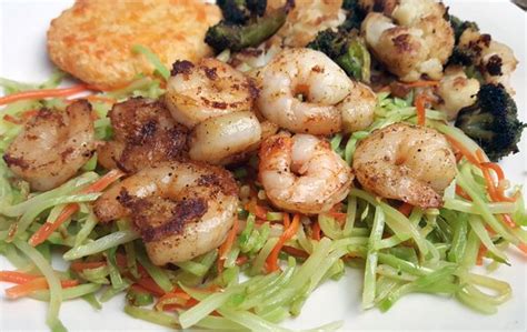 Huli contains toor daal, which contains carbohydrates as well as protein. Low Carb Pescarian Meal - Remove Shrimp for Low Carb ...