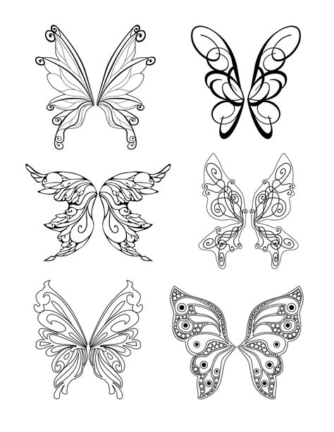 Fairy Wing Tattoos Fairy Wings Drawing Fairy Tattoo