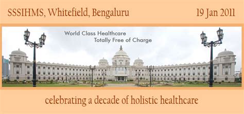 10 Th Aniversary Of Sri Sathya Sai Institute Of Higher Medical Sciences
