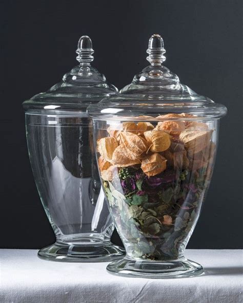 Pin By Decorative Collective On Vases Bowls And Pots Glass Display Glass Containers