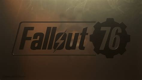 Download Grunge Fallout 76 Logo Wallpaper