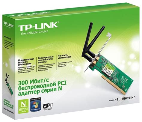 Wi Fi адаптер Tp Link Tl Wn851nd — купить в интернет магазине по низкой
