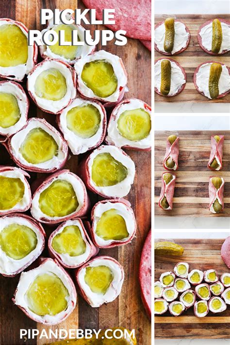 Pickle Rollups The Perfect Party Food Recipe In