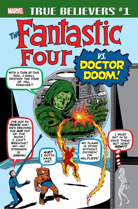 True Believers Fantastic Four Vs Doctor Doom Vol 1 2018 Marvel