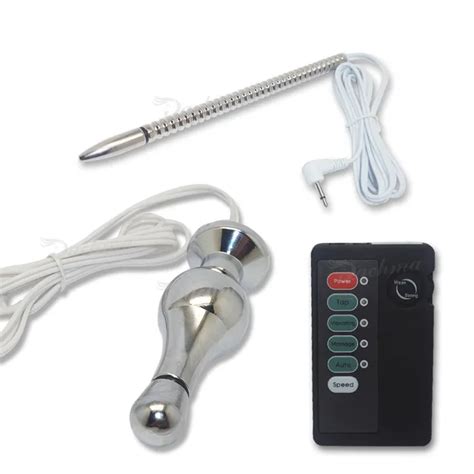 Electric Shock Sex Medical Themed Toy Stimulation Anal Plug Prostate Massage G Spot Urethral