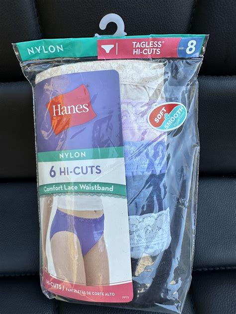 Hanes Womens Hi Cut Panties Color Size 8 Pack Of 6 Pp73as Ebay