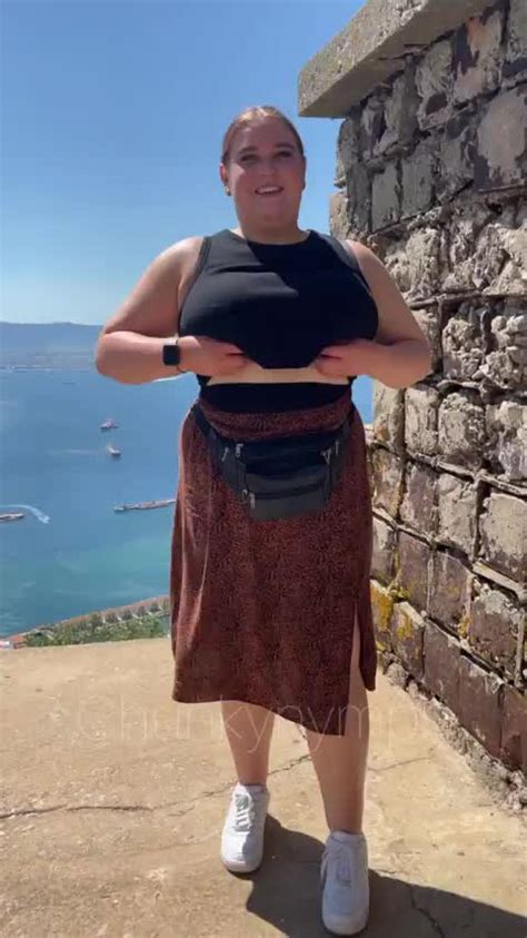 Flashing My Tits On The Rock Of Gibraltar Scrolller