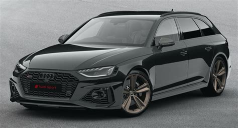 New Limited Run Audi Rs4 Avant Bronze Edition Looks Stealthy Comes