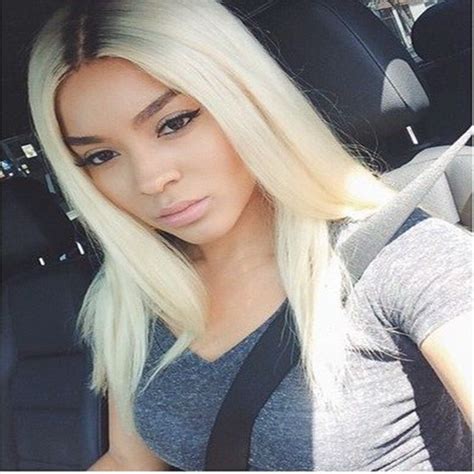 The ultimate two tone hair color. Dark Root 1B Ombre Blonde Wig Short Hair Cut Wigs ...