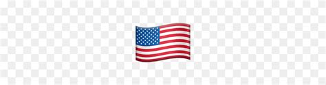 Flag United States Emoji On Apple Ios American Flag Emoji Png
