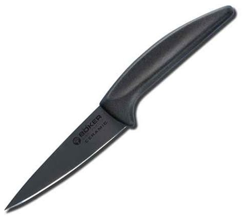 Fashion Boker Black Utilityparing Knife Ceramic Blade Delrin Handle