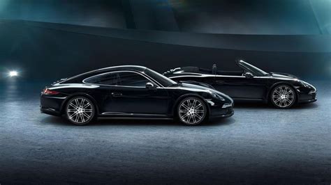 Black Edition Nueva Edición Limitada Para Los Porsche 911 Carrera Y