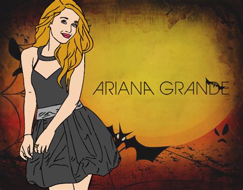 Desenho De Ariana Grande Pintado E Colorido Por Usu Rio N O Registrado