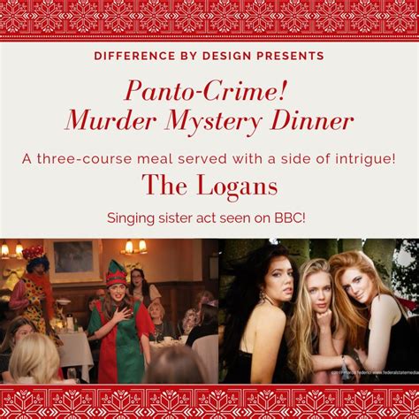 Panto Crime Murder Mystery At Websters With Dinner And The Logans