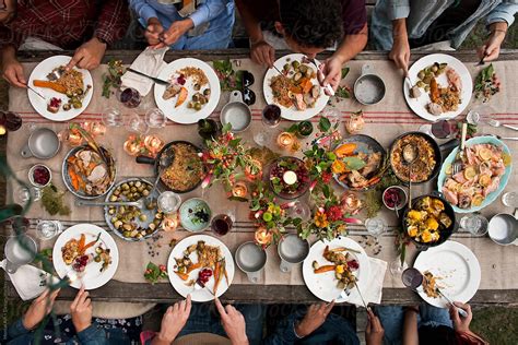 These 40 themes and ideas will give you plenty to choose from for your next dinner party, and many more to come. Outdoor Roast Turkey Dinner Party by Mental Art + Design