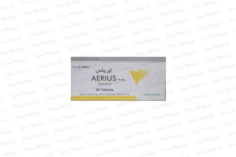 Aerius 10mg Tablets Time Medical