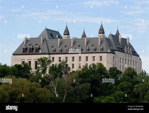 Supreme Court Of Canada Building Ottawa Stock Photo Alamy