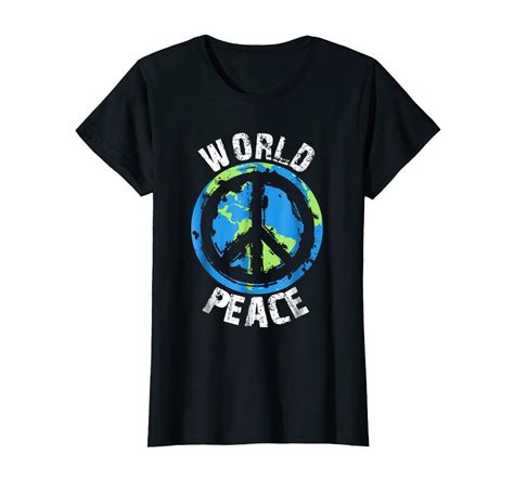 World Peace Shirt Global Peace On Earth T Women T Shirt T Shirts