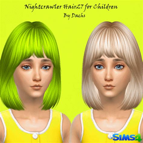 My Sims 4 Blog Nightcrawler Break Free Recolors And Timber And 27 For