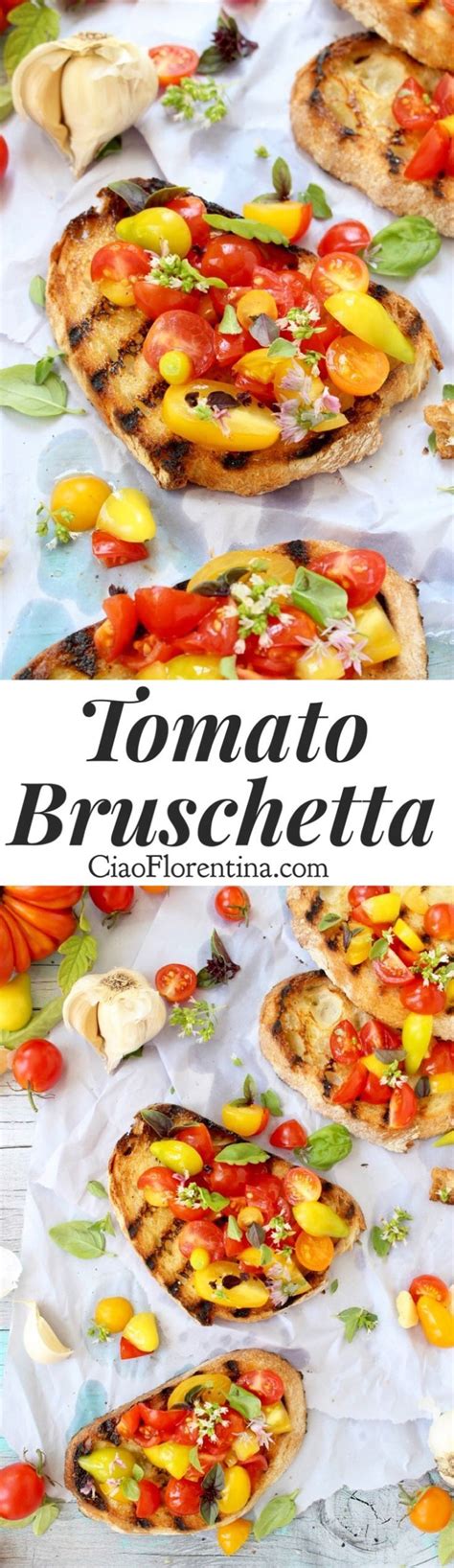 Tomato Bruschetta Recipe Ciaoflorentina Recipe