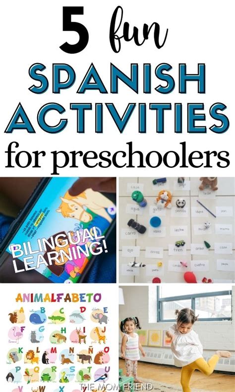 5 Fun Bilingual Spanish Activities For Preschoolers The Mom Friend