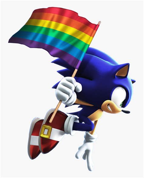 Sonic Says Gay Rights Hd Png Download Transparent Png Image Pngitem