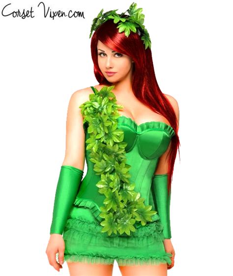Corset Vixen Ivy Vixen Corset Costume Poison Ivy. 