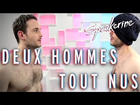 Deux hommes tout nus Speakerine Vidéo Dailymotion