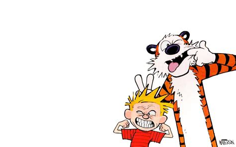 Calvin And Hobbes Wallpaper Black And White