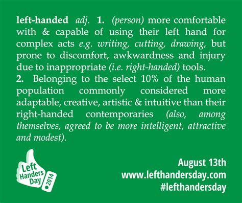 Wordless Wednesday Happy Left Handers Day Happy Left Handers Day