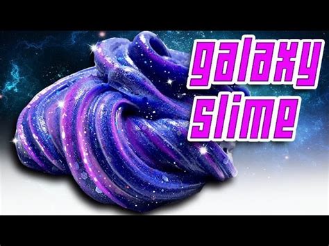 How To Make Diy Galaxy Slime No Borax Easy Slime Recipe