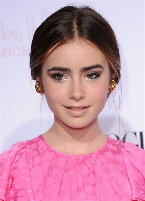 Lily Collins Is The Ultimate Hair Chameleon From Aubrey Hepburn Bangs