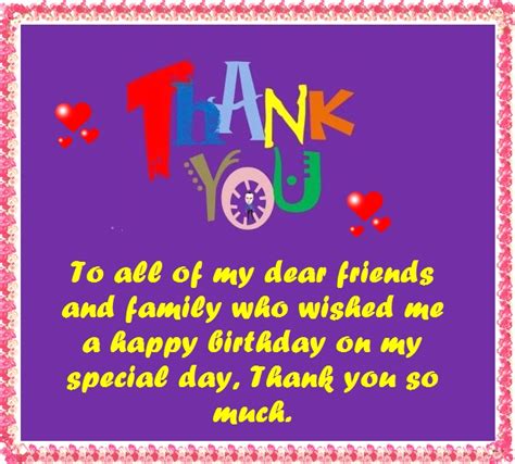 Thanks For The Birthday Wishes Notes And Quotes Shainginfoz