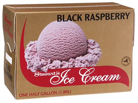 Freshly Flavored Black Raspberry Ice Cream Flavor Stewarts Shops