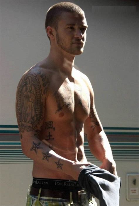 Justin Timberlake Sunbathes Shirtless Outdoors Naked Male Celebrities