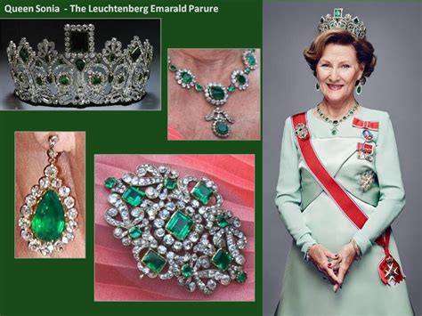 The Leuchtenberg Emerald Parure Of Norwegian Royal January 2016