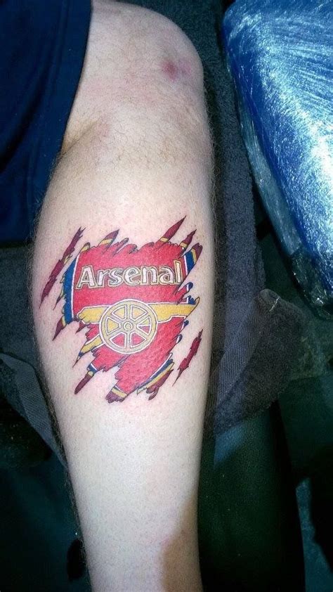 Arsenal Tattoo Arsenal Tattoo Tattoos Football Tattoo