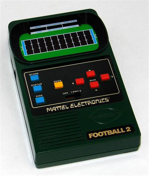 Flickrp22etne1 Vintage Football 2 Electronic Handheld Game
