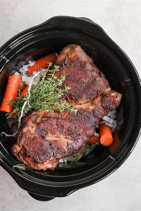 This Slow Cooker Pork Roast Is Fall Off The Bone Delicious And All You