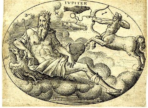 Jupiter By Etienne Delaune 1575 Pisces Esoteric Symbols Occult