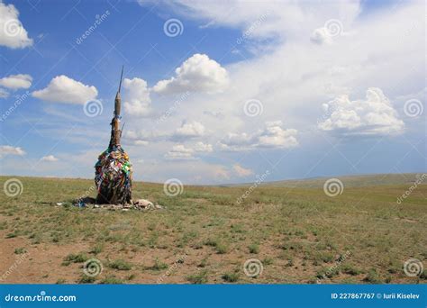Ovoo Places Of Worship In The Culture Of The Mongols Buryats