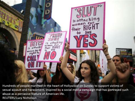 Ppt Hollywood Holds Metoo March Against Sexual Harassment Powerpoint