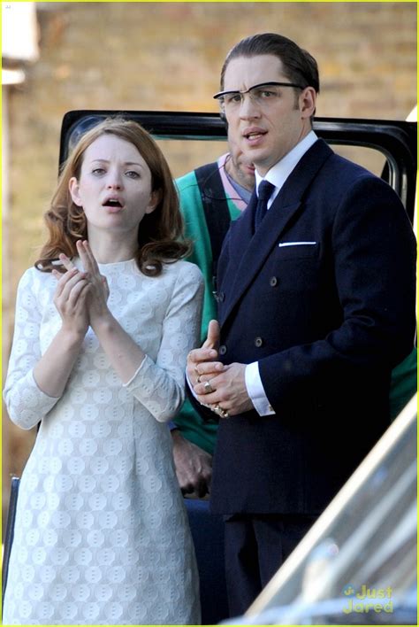 emily browning and tom hardy pack up during legend filming photo 695125 photo gallery just