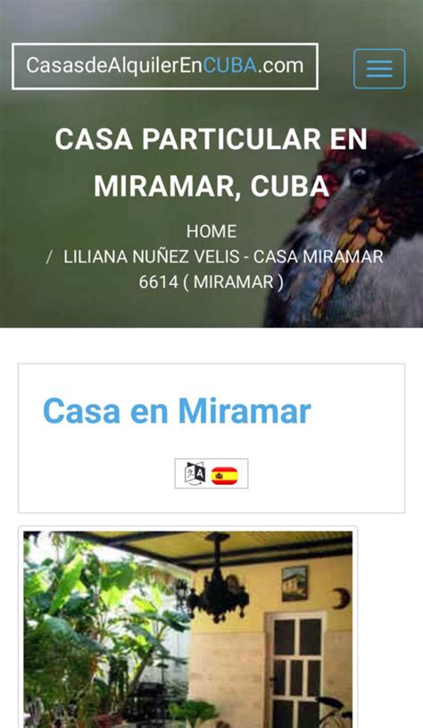 Anuncio En Internet Del Alquiler De La Casa De Liliana Nunez En Miramar