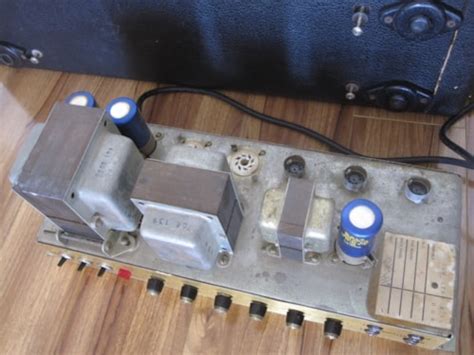 1976 Vintage Marshall Jmp Mkii Plexi Circuit Metal Panel 50w Amplifier