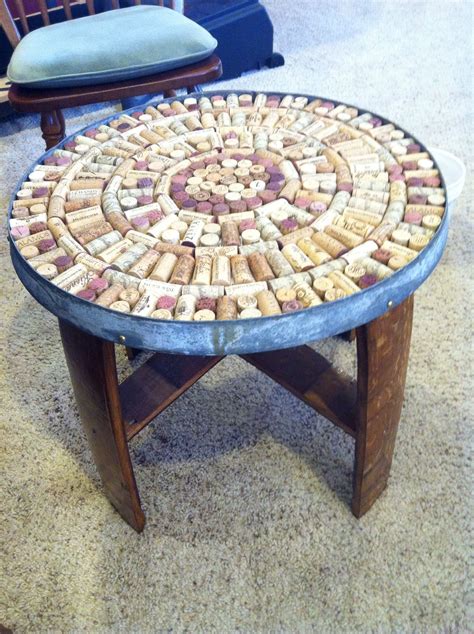 Pin By Corkeys Montana On Diy And Crafts Wine Cork Table Cork Table