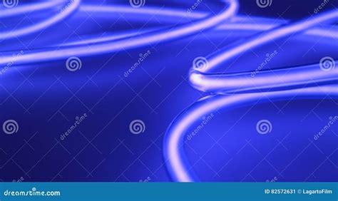 Blue Neons Lights Background Idea Stock Illustration Illustration Of