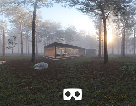 360 Virtual Tour Forest House Behance